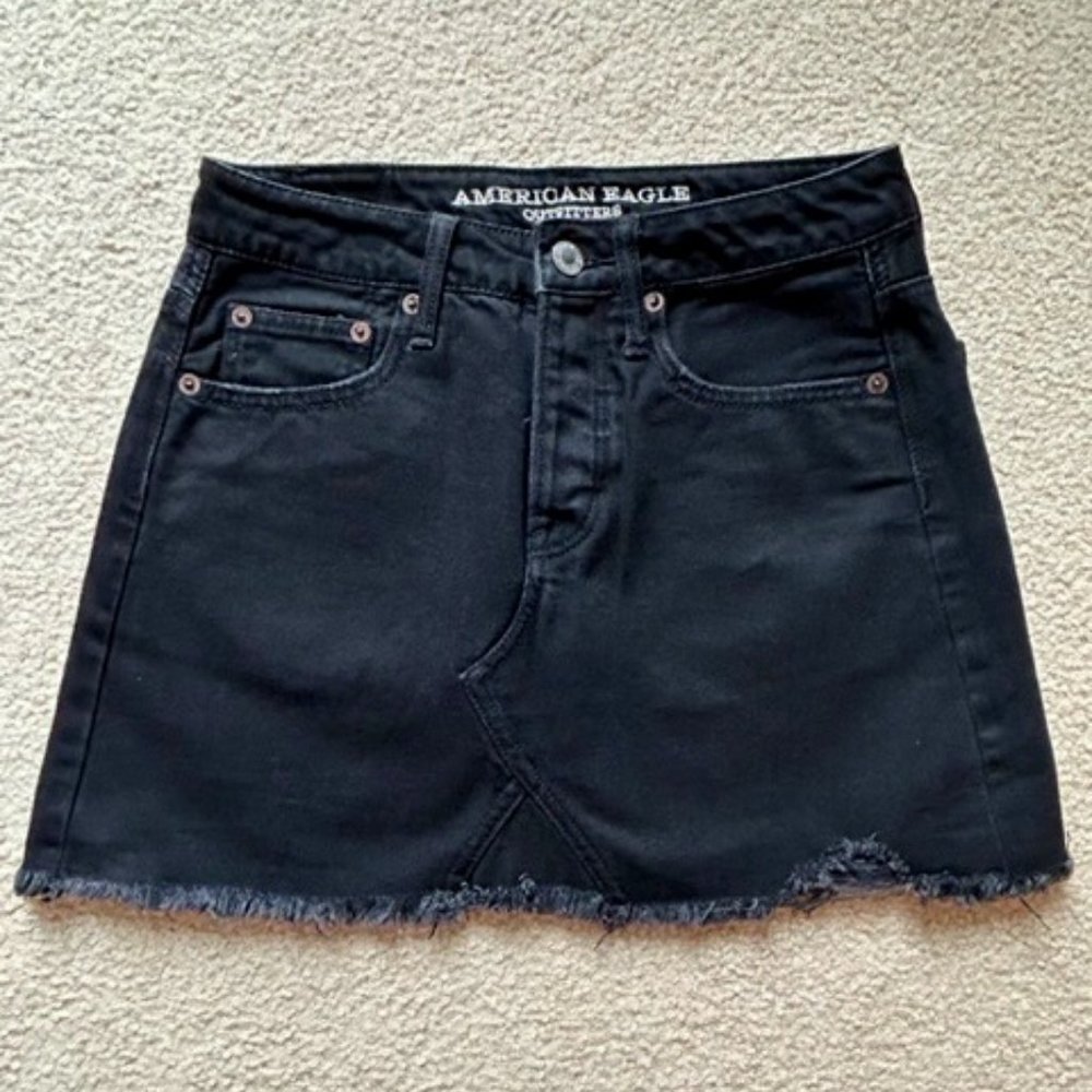AE Denim Mini Skirt